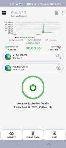 دانلود Any VPN برای رفع فیلترینگ اینستاگرام و یوتیوب